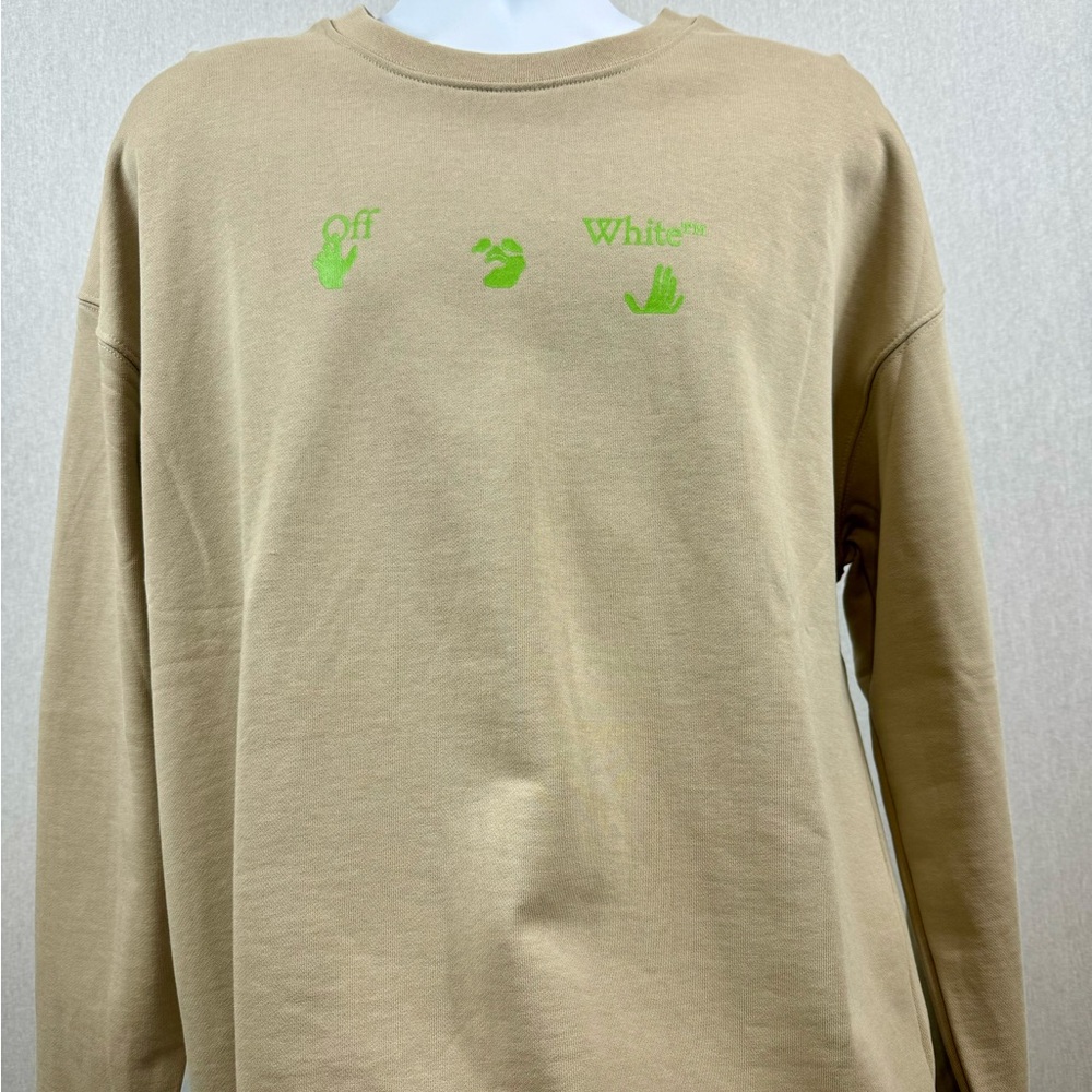 New with tags, Off-White, long sleeve shirt.